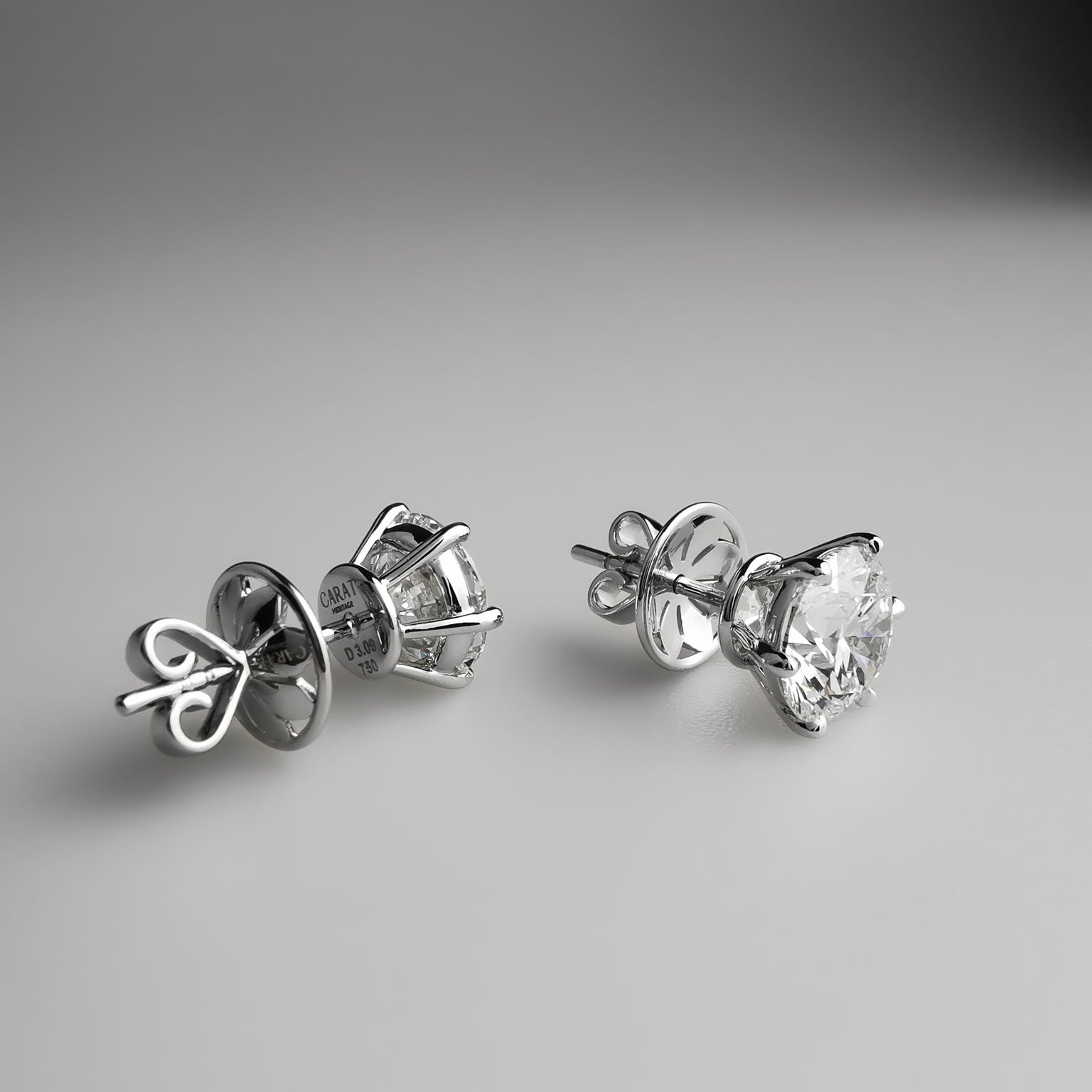 Joy 3.00 ct. Solitaire Ear Studs (6.00 ctw)
