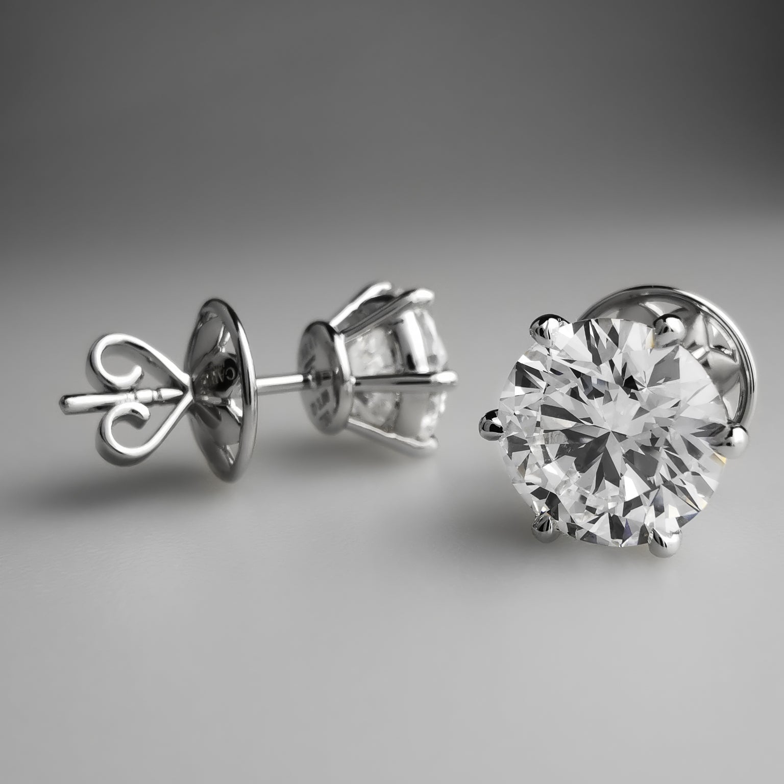 Joy 3.00 ct. Solitaire Ear Studs (6.00 ctw)