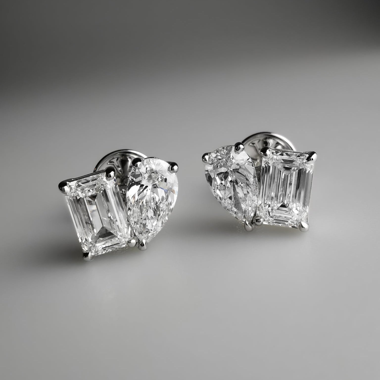 Lydia Toi et Moi Ear Studs (3.60 ctw)