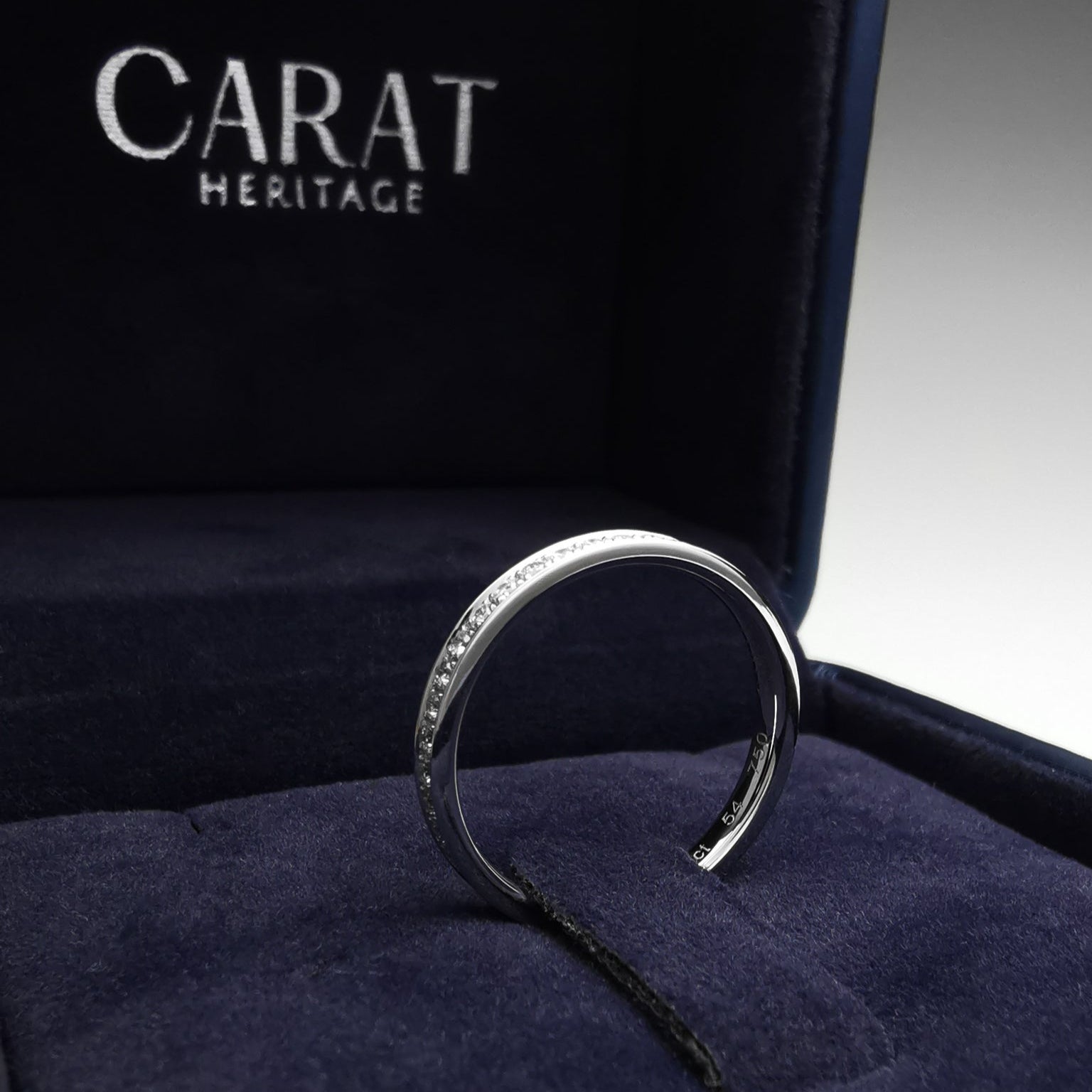 Diamond eternity brand bright cut