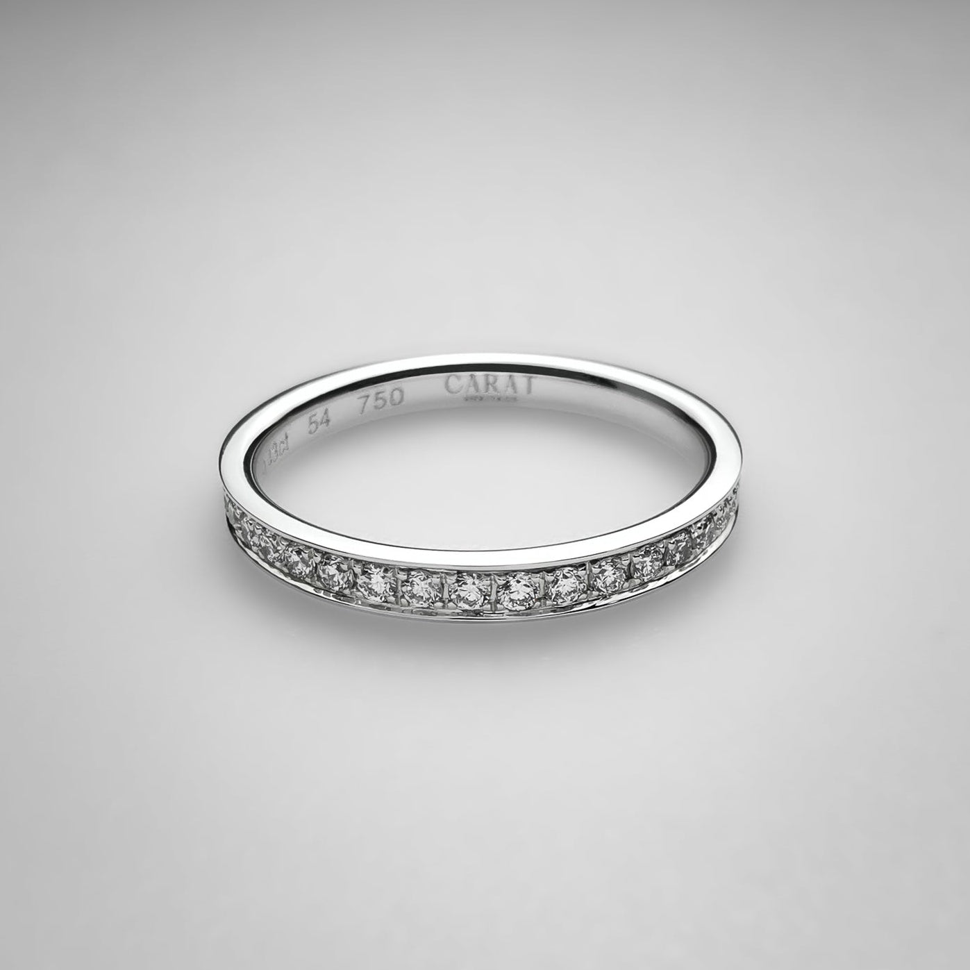 Diamond eternity brand bright cut