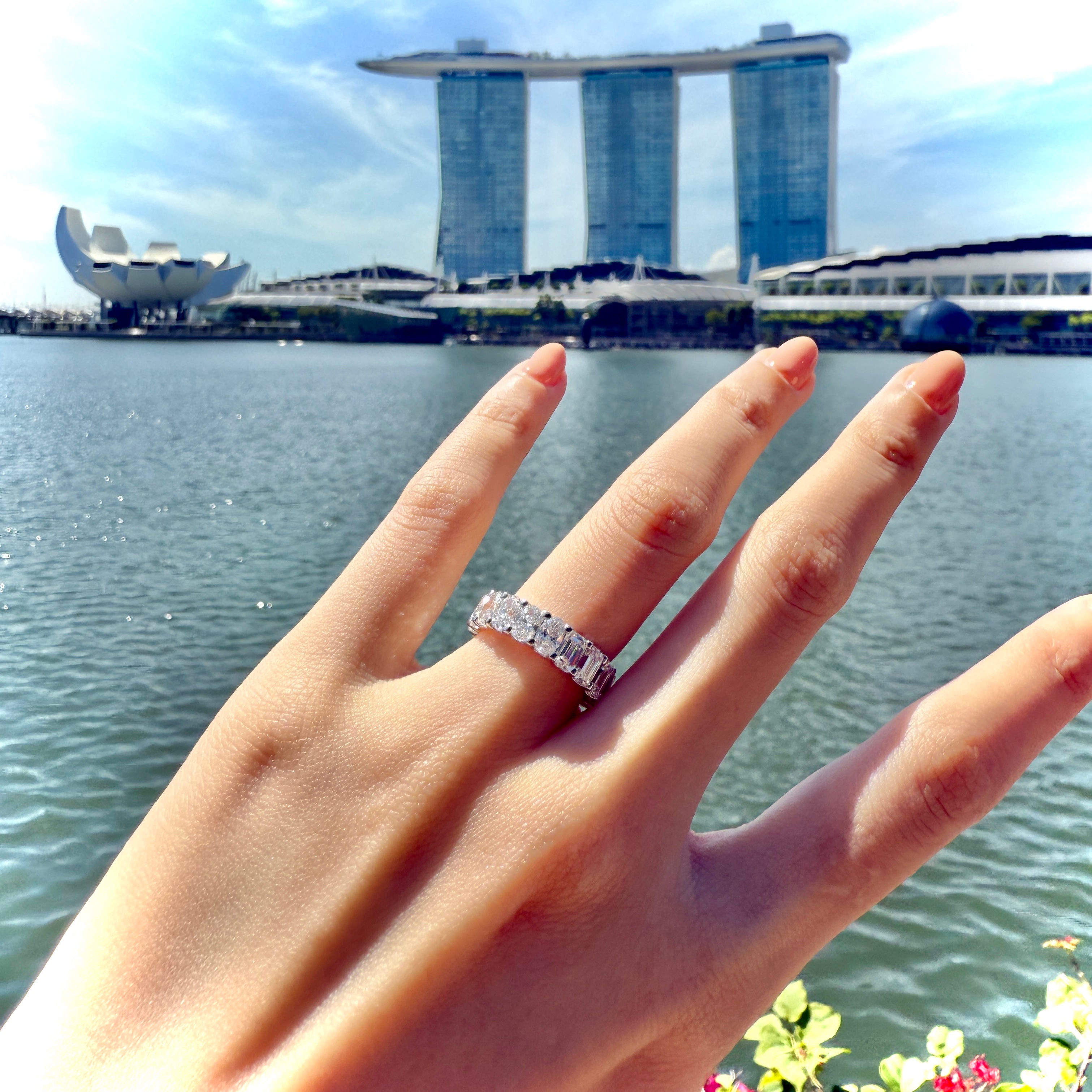 diamond ring marina bay sands