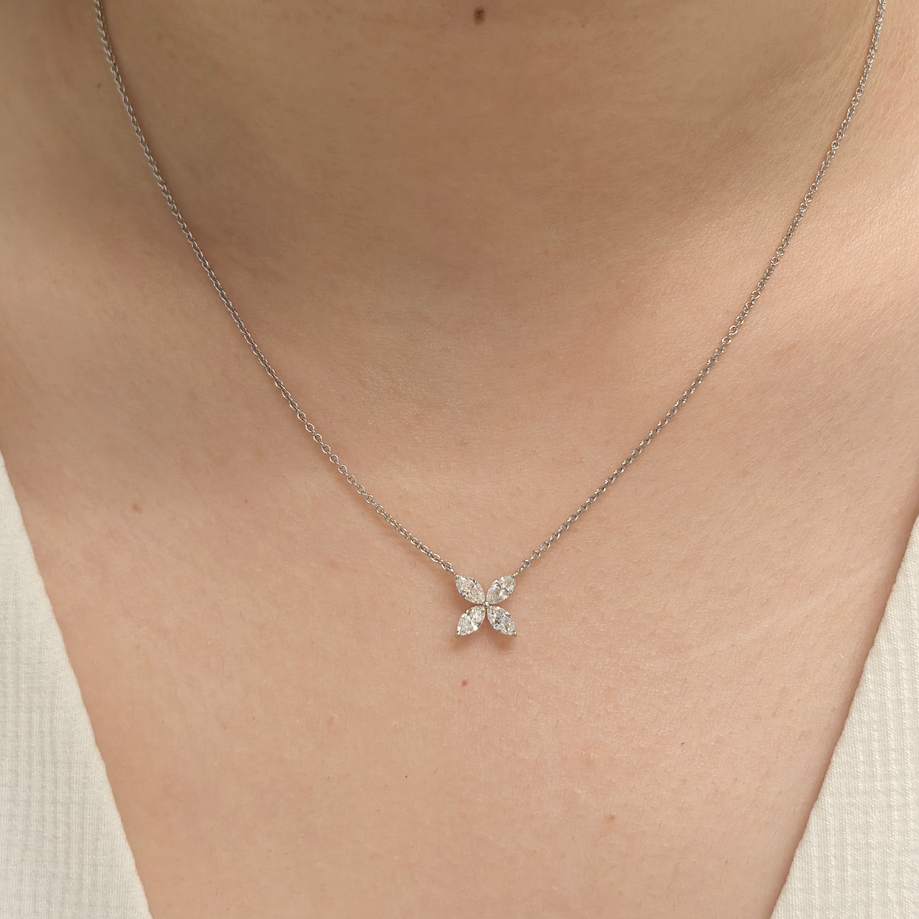 Fleur Pendant Necklace