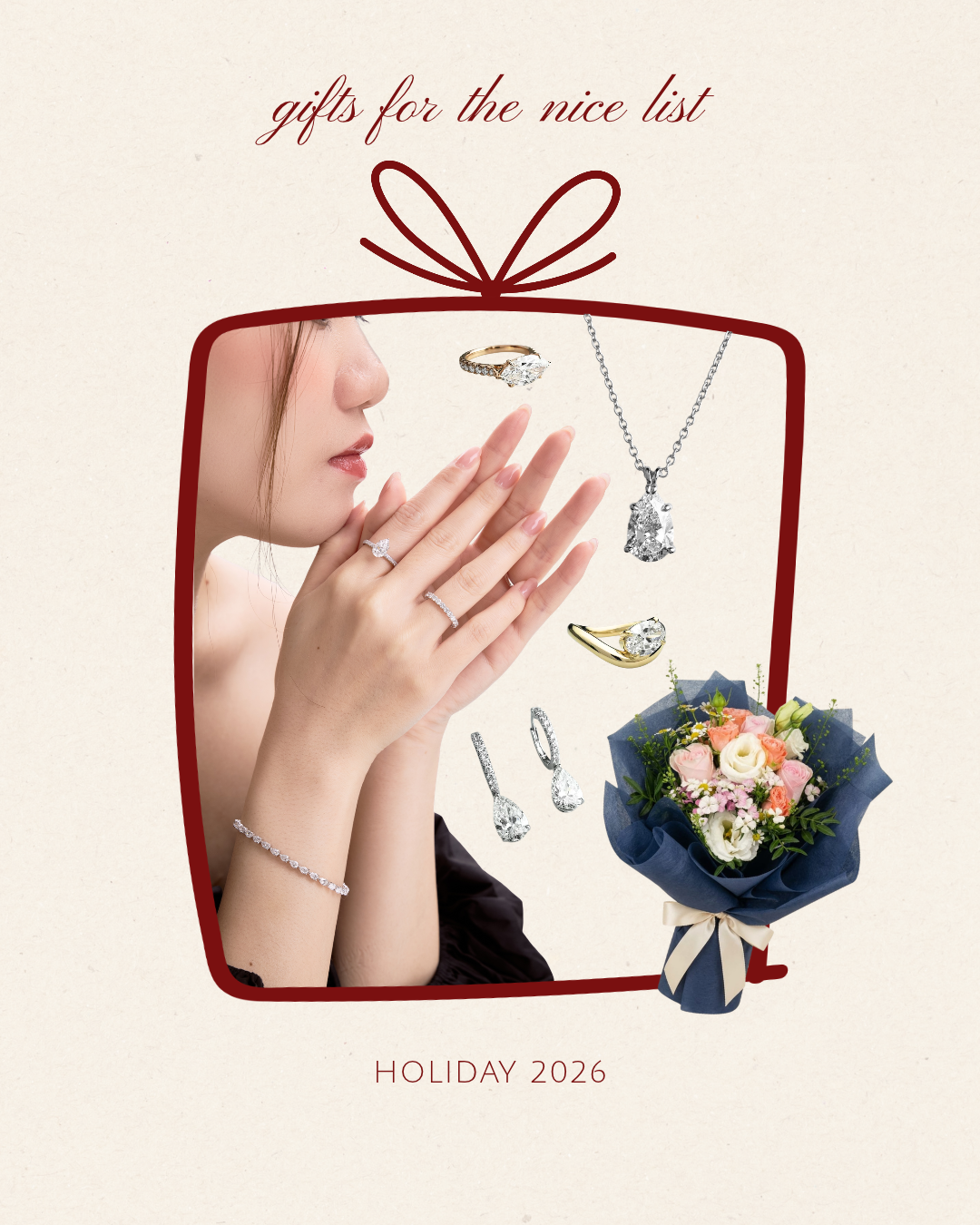 Gifts for the Nice List: A Complimentary Flower Matters Bouquet This Holiday Season