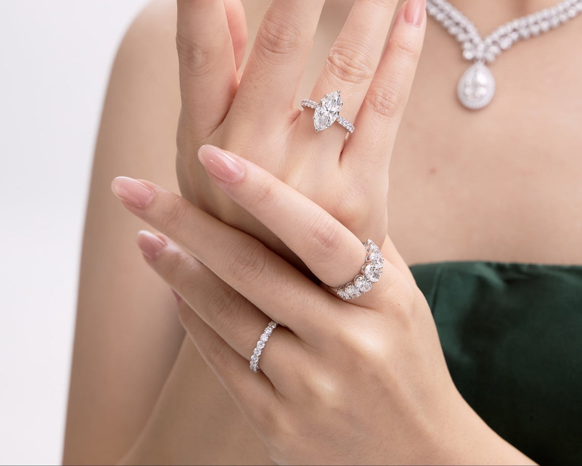 diamond jewelry suitable for si dian jin or si dian zuan