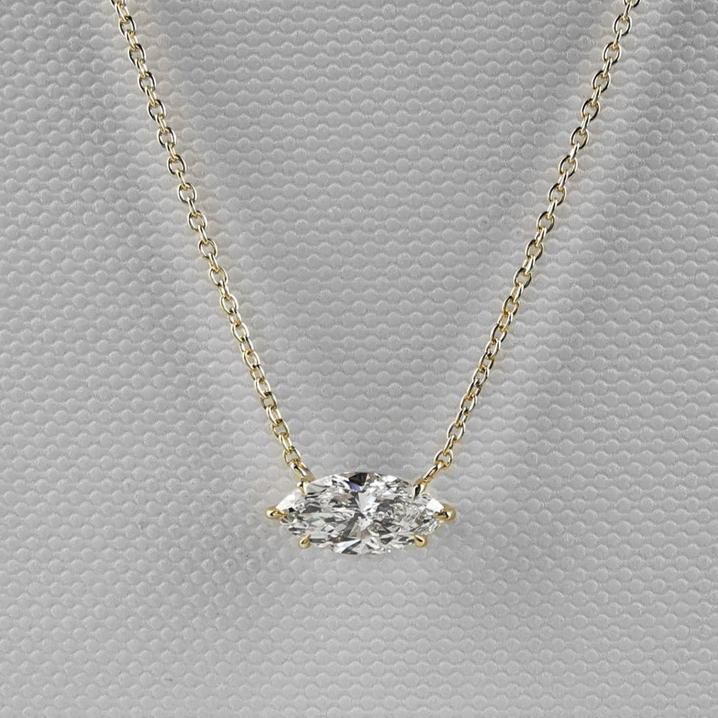 Marquise Diamond Pendant