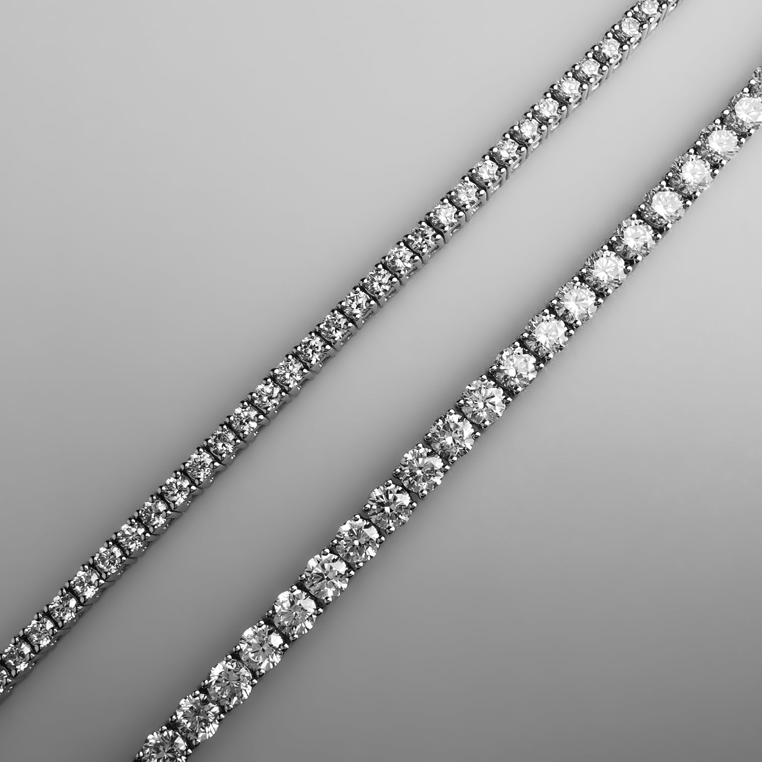 Tennis bracelet comparison - 3 pointer and 10 pointer