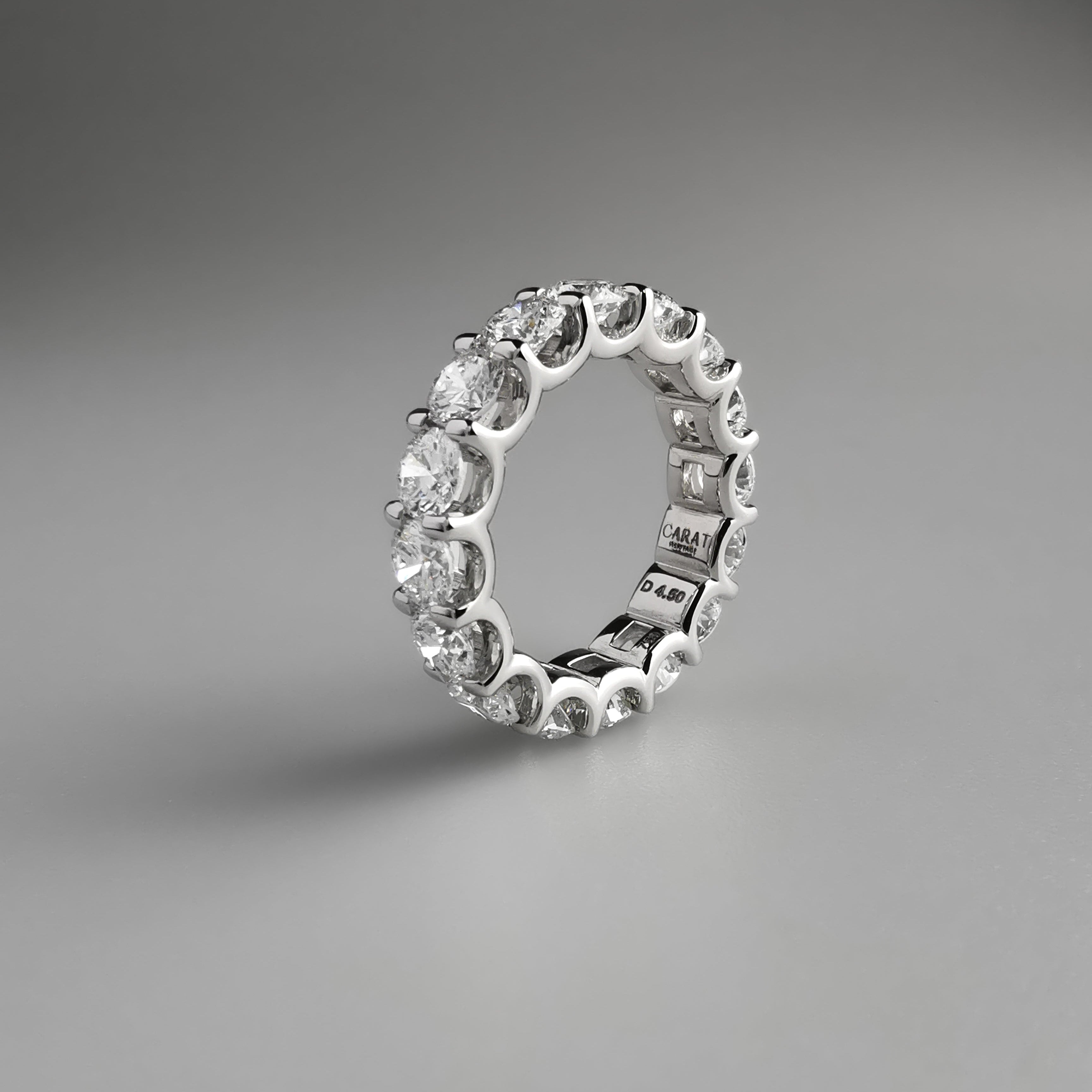 Round Eternity Band 4.5ct