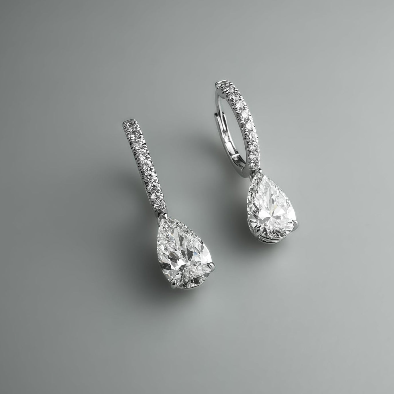 Elysian Drop Earrings 1.38ct.