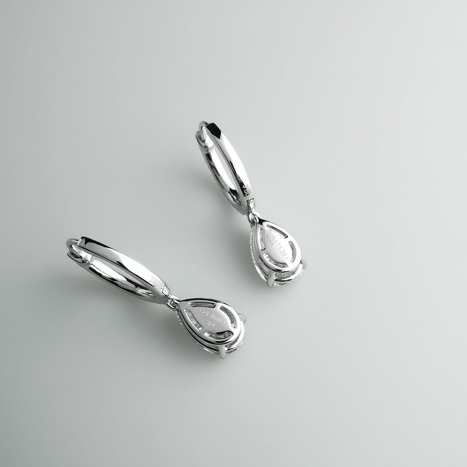 Elysian Drop Earrings 1.38ct.