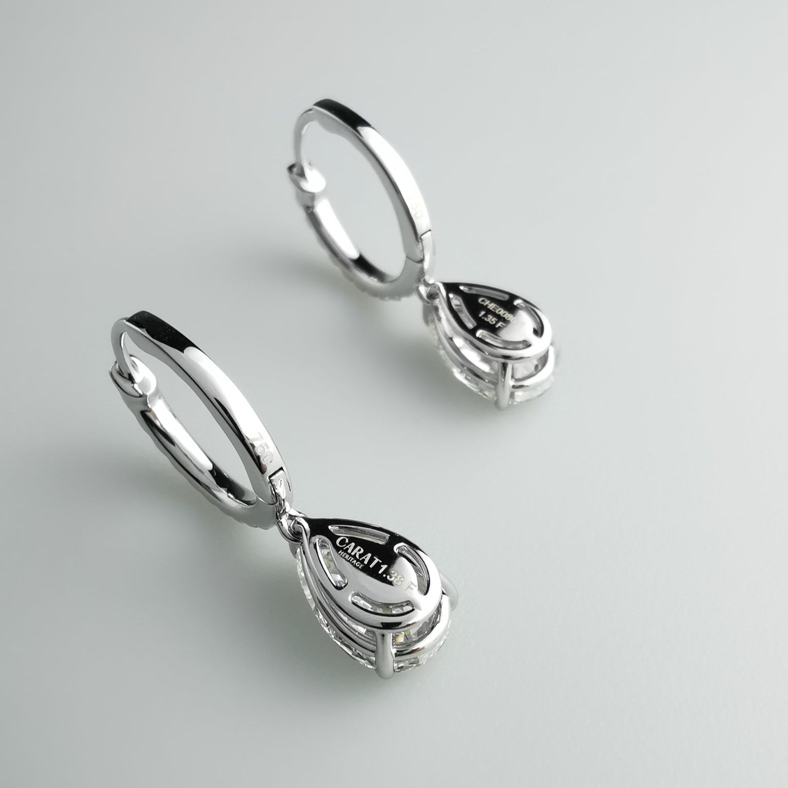 Elysian Drop Earrings 1.38ct.