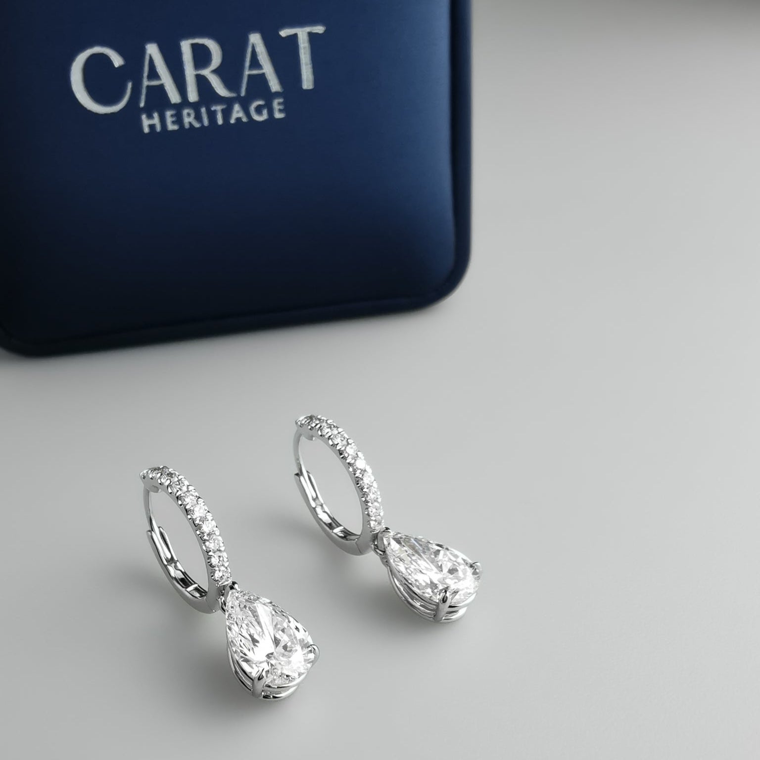 Elysian Drop Earrings 1.38ct.