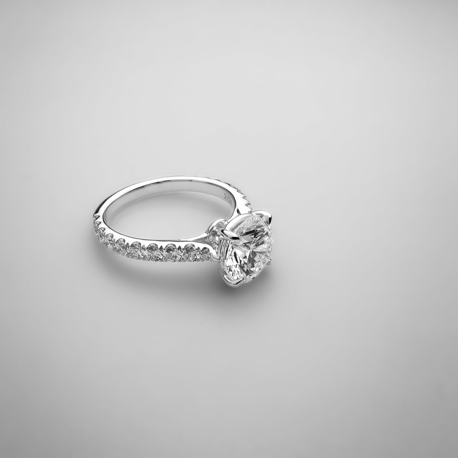 2.02 carat solitaire ring