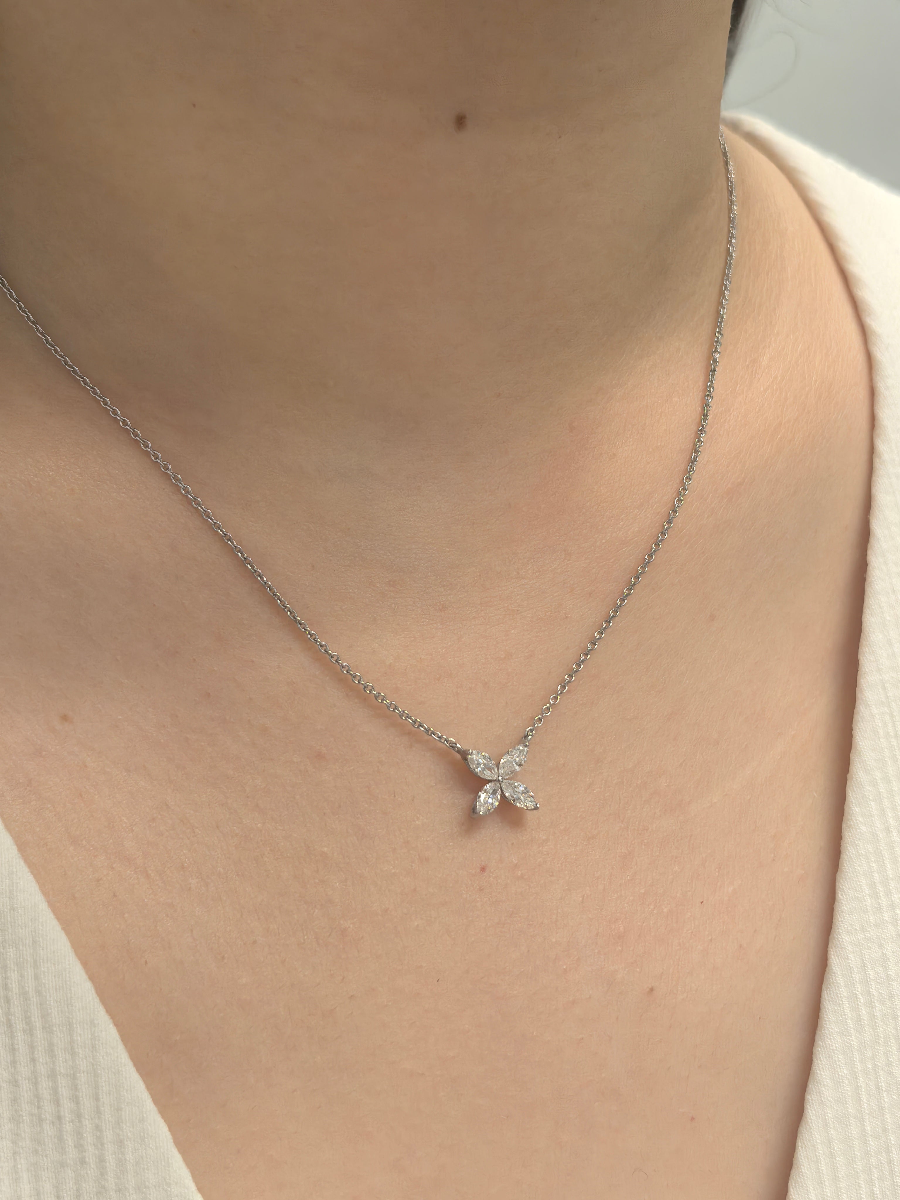 Fleur Pendant Necklace